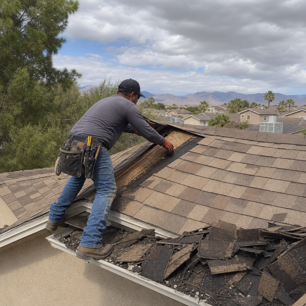 Emergency & Storm Damage in Spring Valley, NV | Absolute Roofing & Repair Las Vegas — Absolute Roofing & Repair Las Vegas